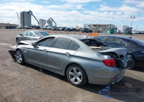 2012 BMW 528I xDrive из США, поврежденный, VIN WBAXH5C51CDW08390